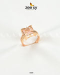 Solstice Ring - by - Libasekhas UK - Registered Vendor of : Zeesy - 100% Original Designer Dresss