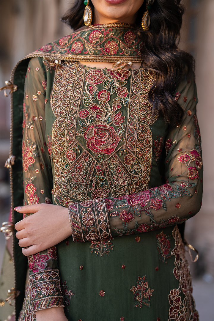 Iznik | Luxury Chiffon | ILC-01 - by - Libasekhas UK - Registered Vendor of : Iznik - 100% Original Designer Dresss