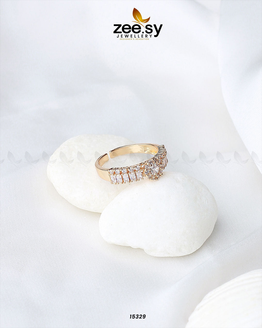 Baroque Ring - by - Libasekhas UK - Registered Vendor of : Zeesy - 100% Original Designer Dresss