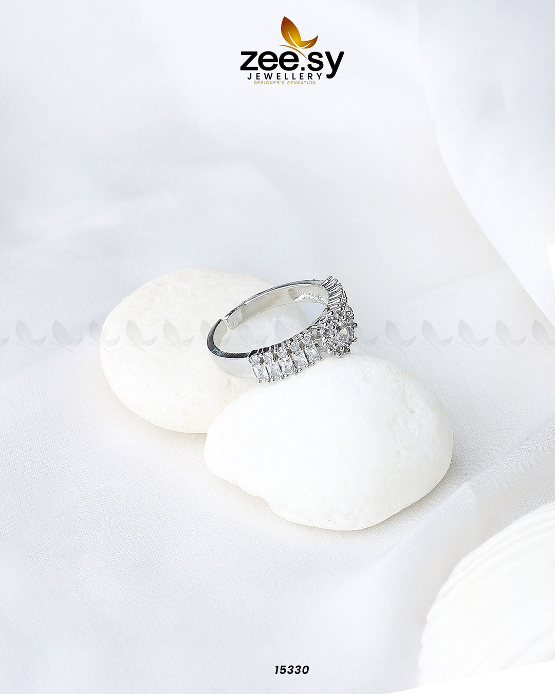 Baroque Ring - by - Libasekhas UK - Registered Vendor of : Zeesy - 100% Original Designer Dresss