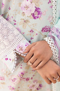 Cross Stitch | Eid Lawn 24 | GREY MIST - by - Libasekhas UK - Registered Vendor of : Cross Stitch - 100% Original Designer Dresss