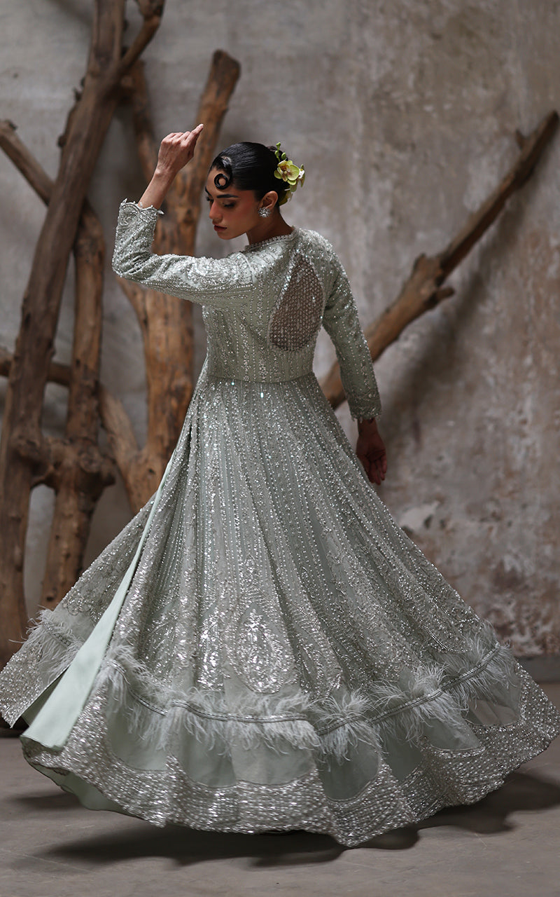 Threads and Motifs | Formal Dresses 25 | EMBROIDERED DRESS - by Libasekhas UK - Registered Vendor of : Threads and Motifs - 100% Original Designer Dress
