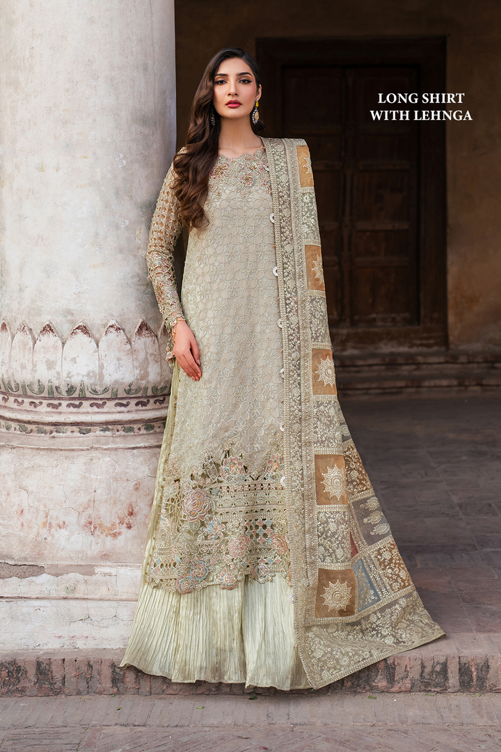 Iznik | Luxury Chiffon | ILC-02 - by - Libasekhas UK - Registered Vendor of : Iznik - 100% Original Designer Dresss