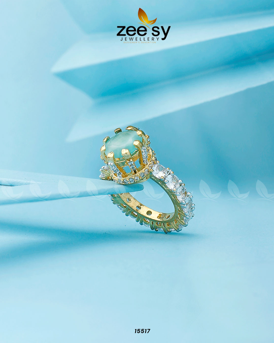 Moana Ring - by - Libasekhas UK - Registered Vendor of : Zeesy - 100% Original Designer Dresss