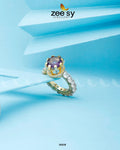 Moana Ring - by - Libasekhas UK - Registered Vendor of : Zeesy - 100% Original Designer Dresss