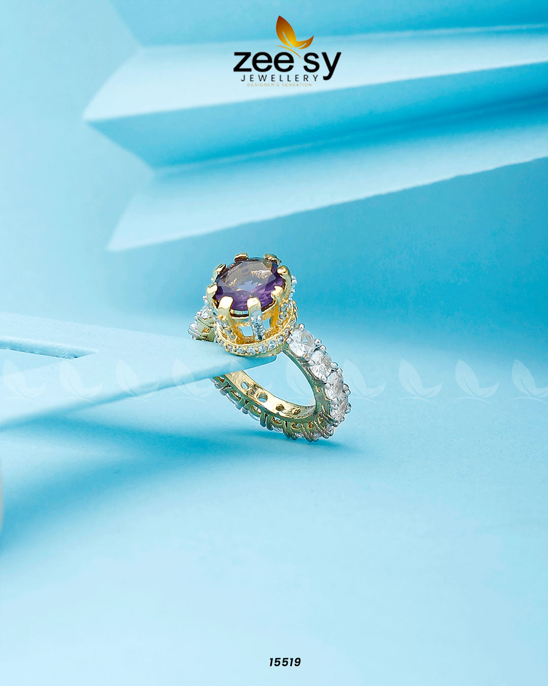 Moana Ring - by - Libasekhas UK - Registered Vendor of : Zeesy - 100% Original Designer Dresss