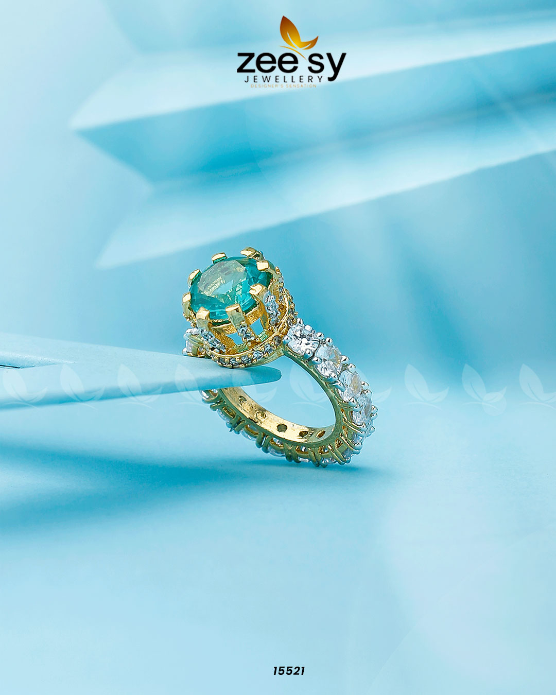 Moana Ring - by - Libasekhas UK - Registered Vendor of : Zeesy - 100% Original Designer Dresss
