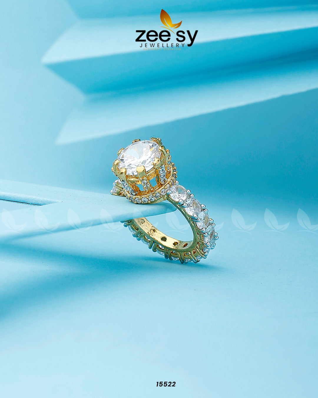Moana Ring - by - Libasekhas UK - Registered Vendor of : Zeesy - 100% Original Designer Dresss