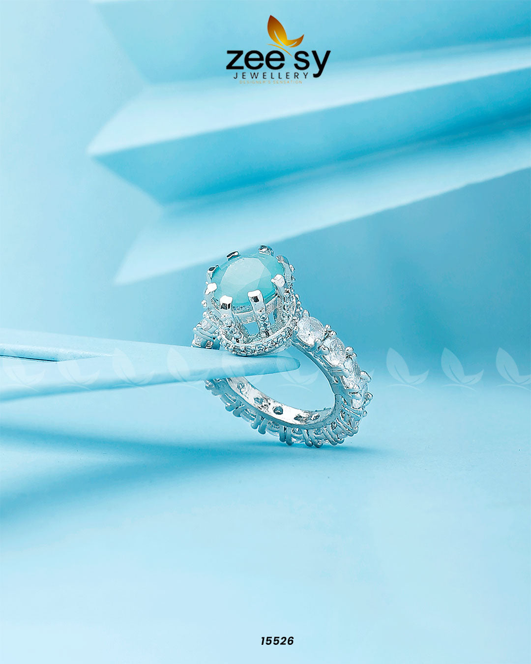Moana Ring - by - Libasekhas UK - Registered Vendor of : Zeesy - 100% Original Designer Dresss