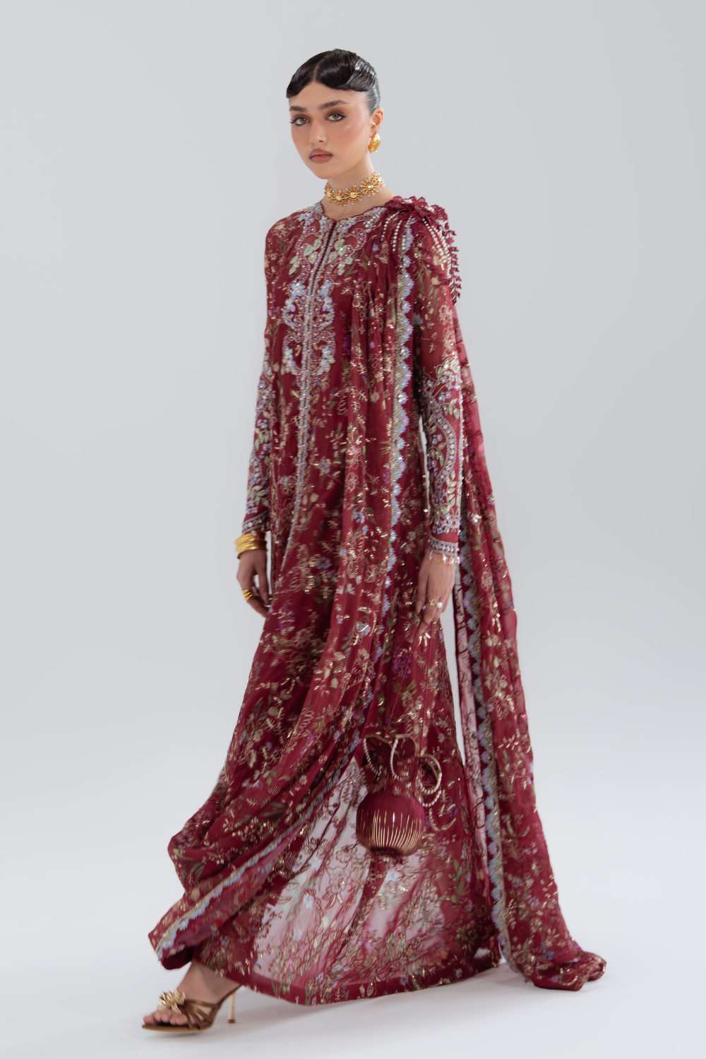 Soraya | Silk Edit 26 | Saaz - by Libasekhas UK - Registered Vendor of : Soraya - 100% Original Designer Dress
