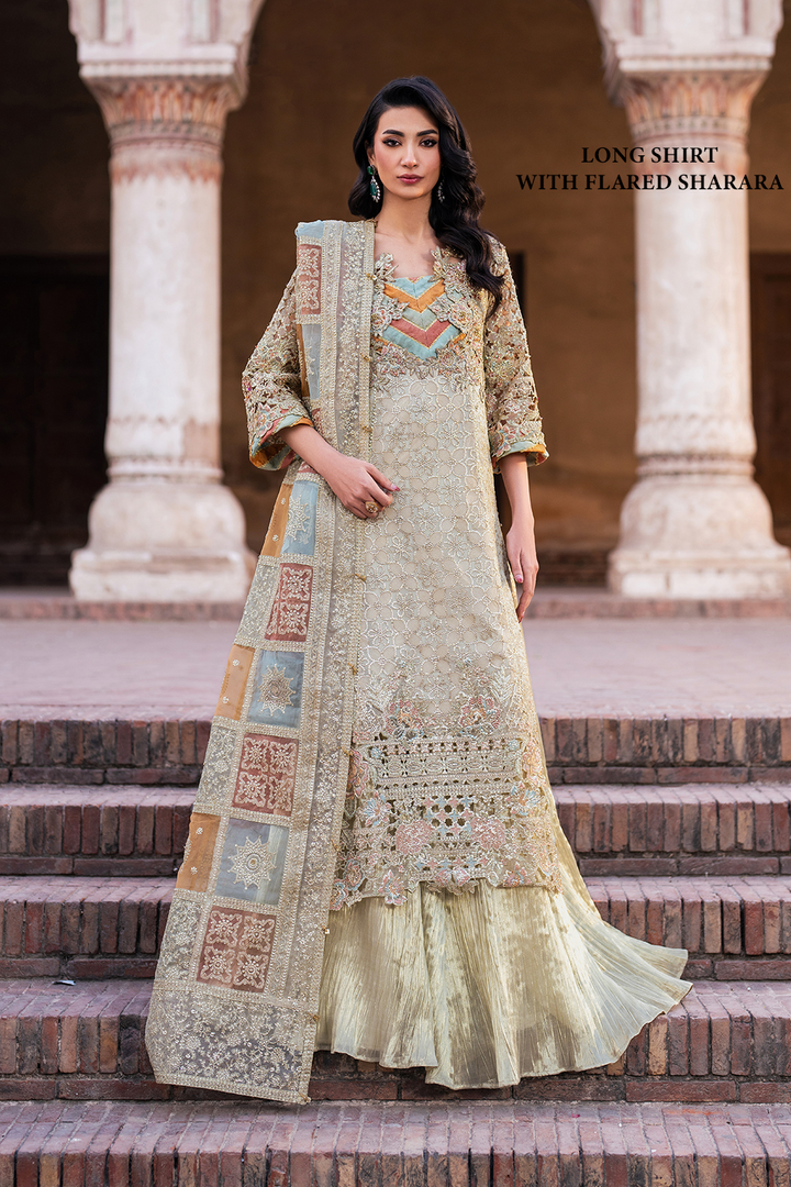 Iznik | Luxury Chiffon | ILC-02 - by - Libasekhas UK - Registered Vendor of : Iznik - 100% Original Designer Dresss