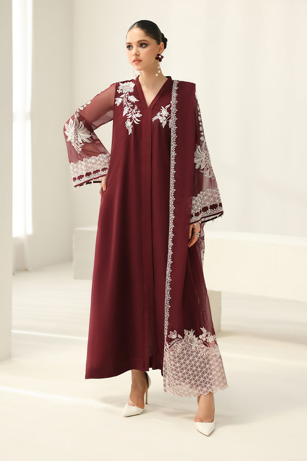 Baroque | Luxury Pret 25 | EMBROIDERED CHIFFON PR-1160 - by Libasekhas UK - Registered Vendor of : Baroque - 100% Original Designer Dress