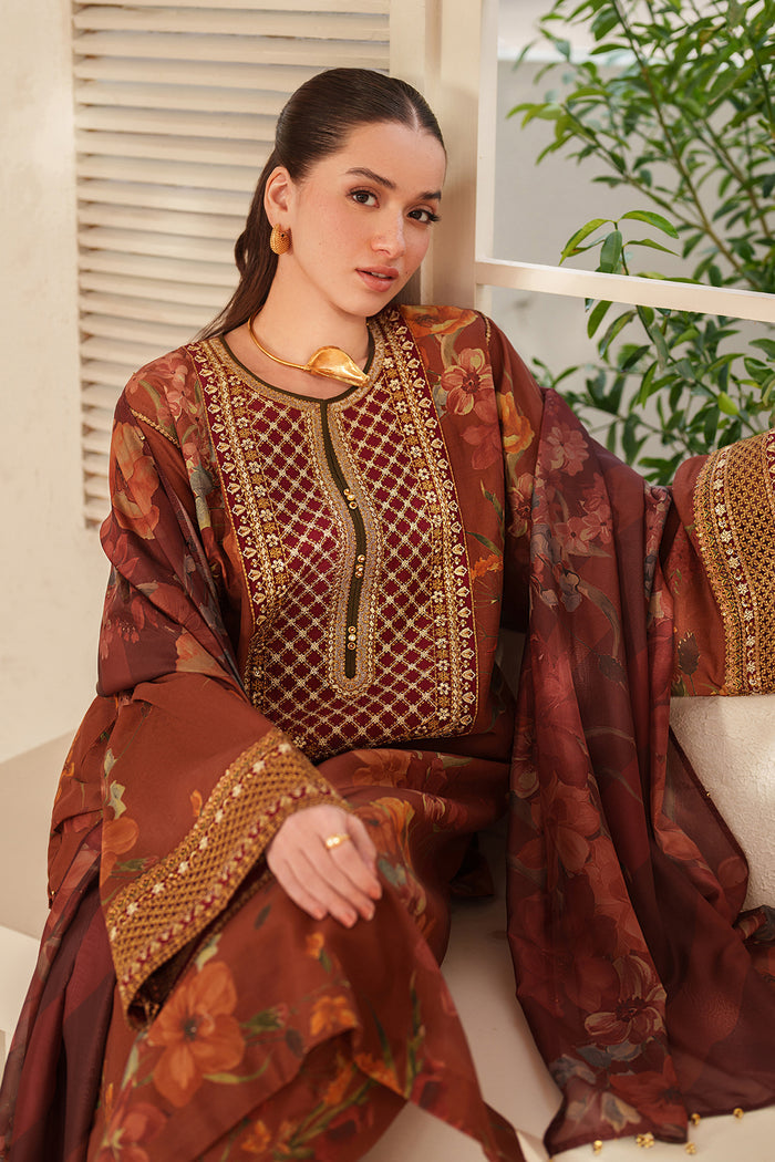 Baroque | Luxury Pret Summer | UF-4409 - by Libasekhas UK - Registered Vendor of : Baroque - 100% Original Designer Dress