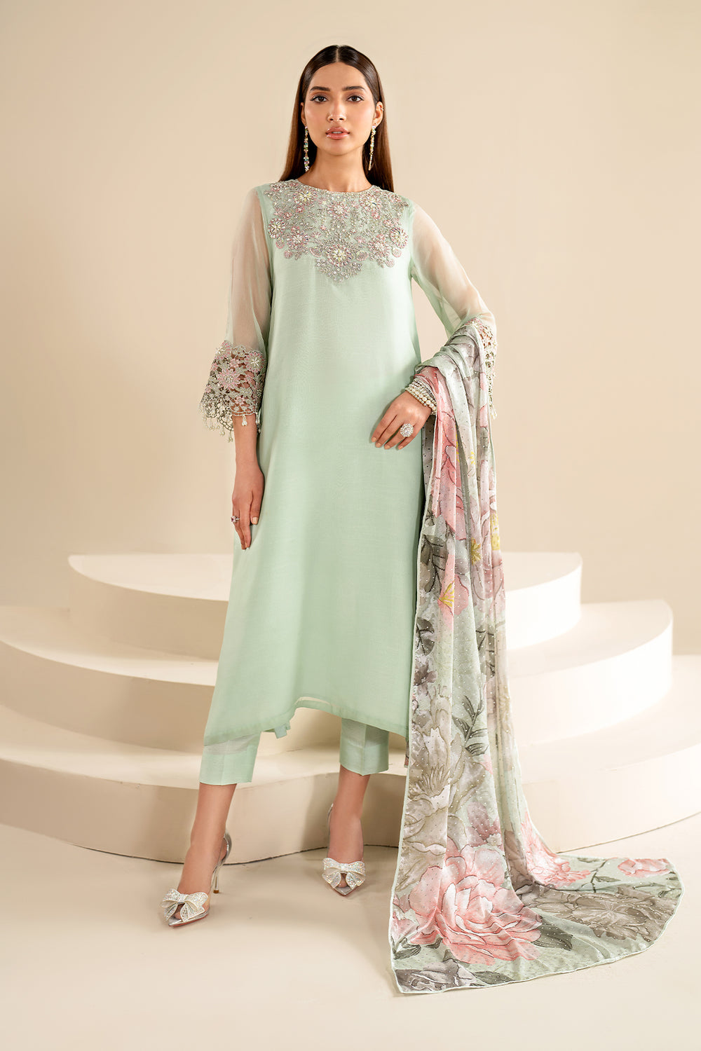 Baroque | Luxury Pret 24 | CHIFFON PR-920 - by - Libasekhas UK - Registered Vendor of : Baroque - 100% Original Designer Dresss