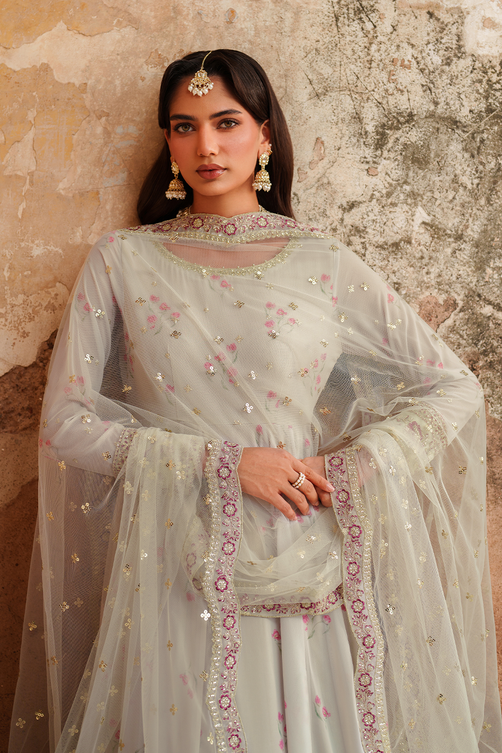 Iznik | Festive Formal | UE-551 Printed Chiffon - by Libasekhas UK - Registered Vendor of : Iznik - 100% Original Designer Dress