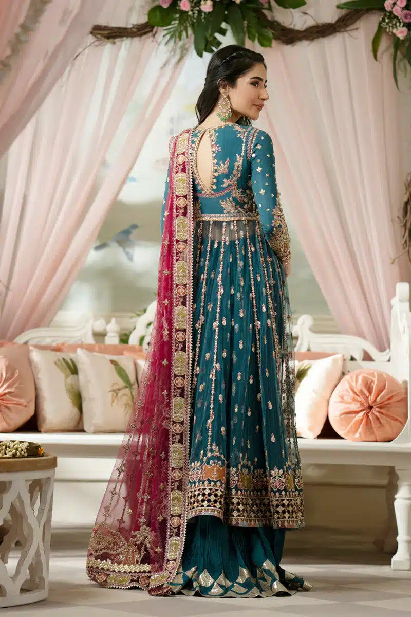 Qalamkar | Dilnaz Wedding Formals | DN-02 SABRINA - by - Libasekhas UK - Registered Vendor of : Qalamkar - 100% Original Designer Dresss