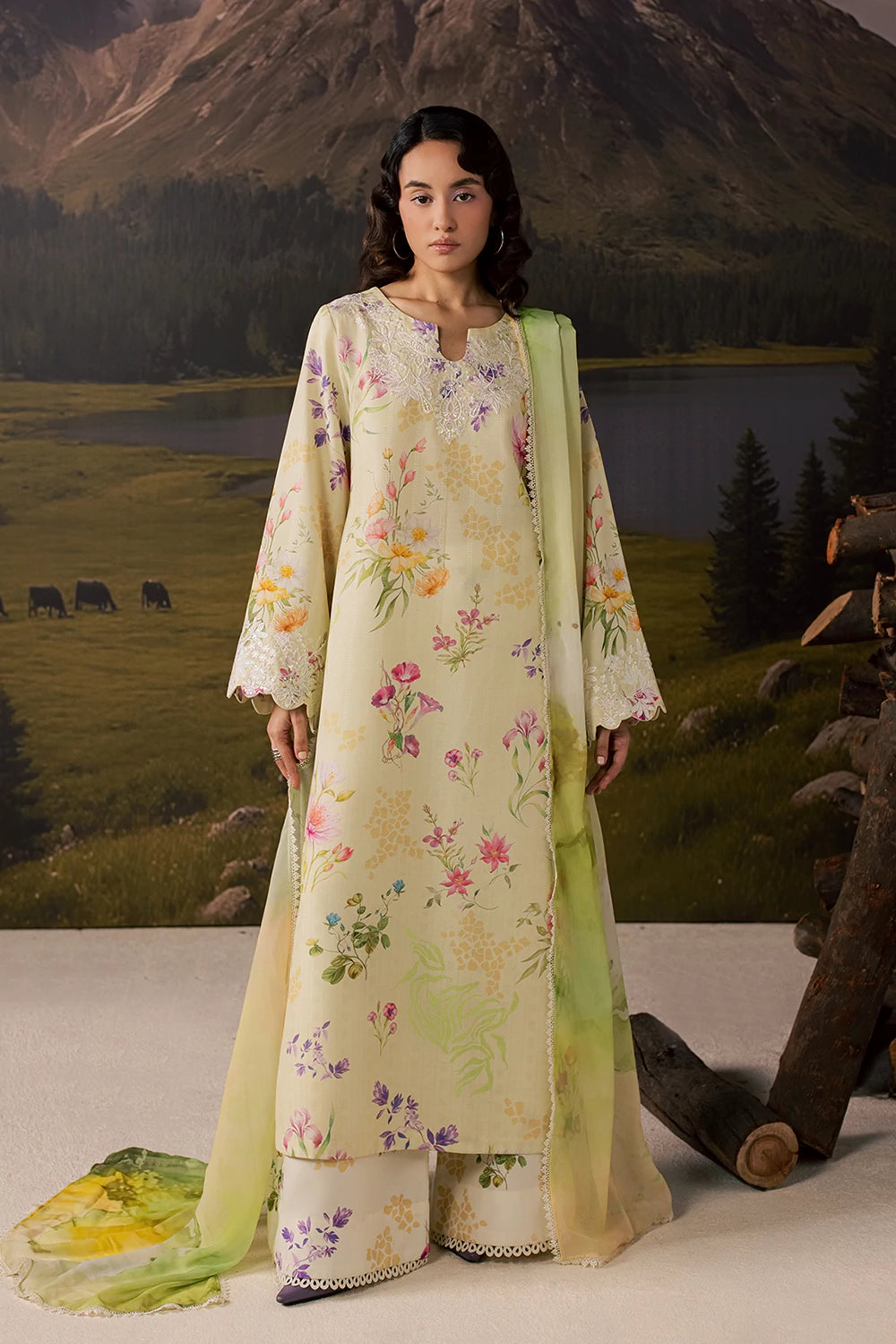 Vanya | Post Crds of July | SM-026 - by Libasekhas UK - Registered Vendor of : Vanya - 100% Original Designer Dress