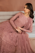 Iznik | Chiffon Kari | ICK-04 Embroidered Chiffon - by - Libasekhas UK - Registered Vendor of : Iznik - 100% Original Designer Dresss
