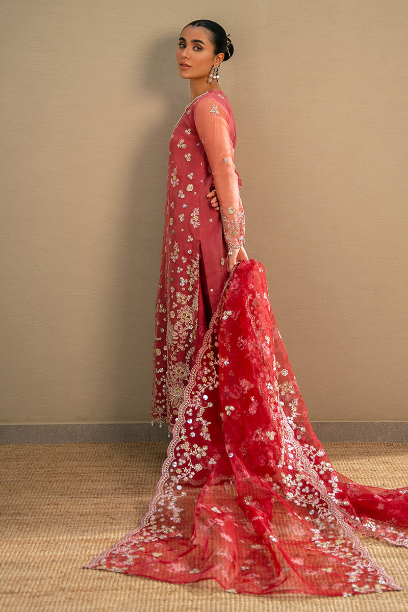 Cross Stitch | Wedding Collection 24 | CRIMSON FIRE - by - Libasekhas UK - Registered Vendor of : Cross Stitch - 100% Original Designer Dresss