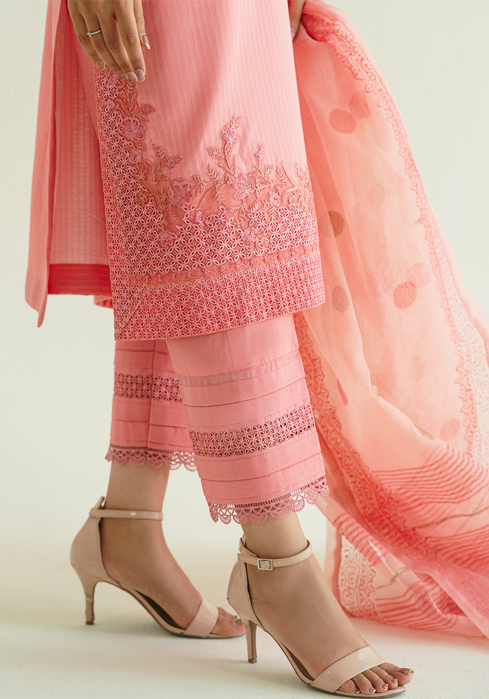 Zarqash | Whispers of Summer |BLUSHWIND - by Libasekhas UK - Registered Vendor of : Zarqash - 100% Original Designer Dress