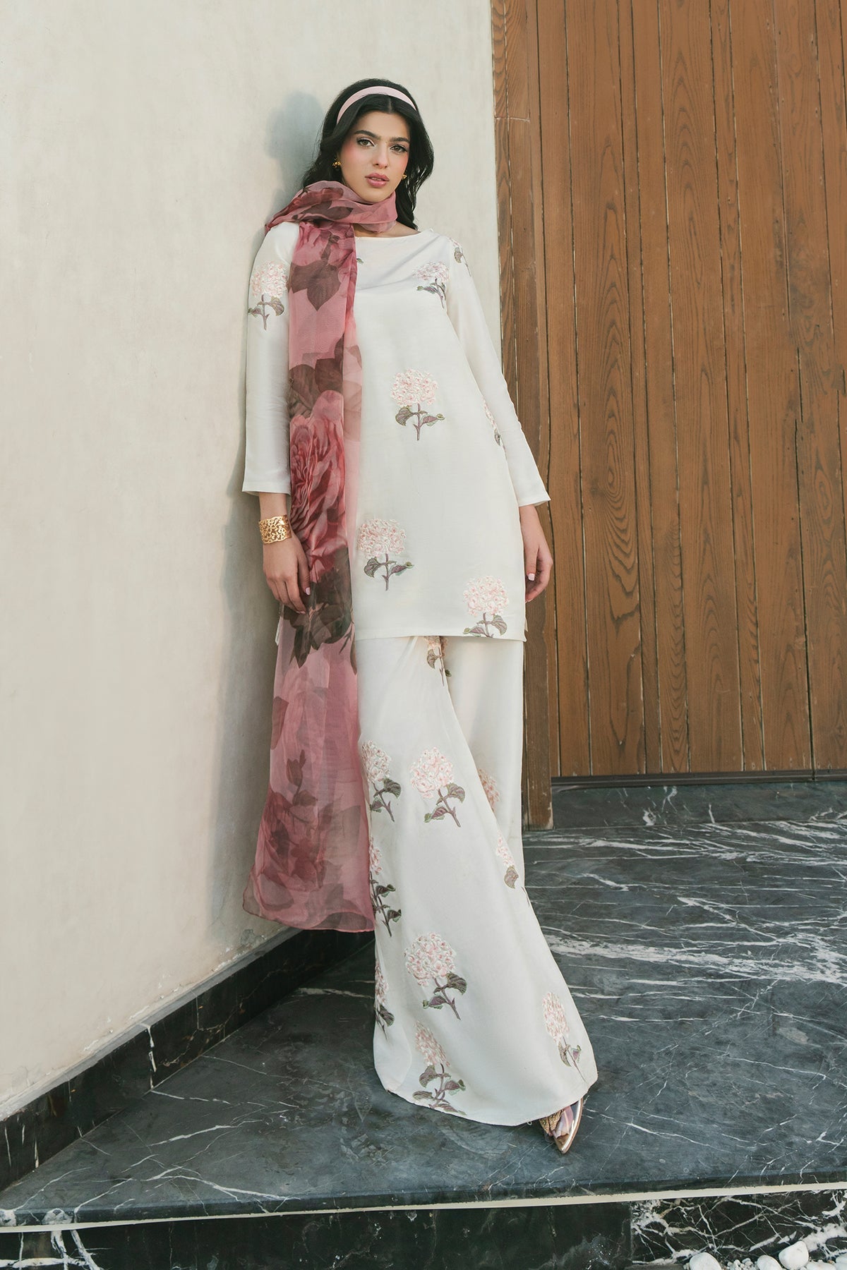 Fahad Hussayn | Lawn Banger | Peony - by - Libasekhas UK - Registered Vendor of : Erum Khan - 100% Original Designer Dresss