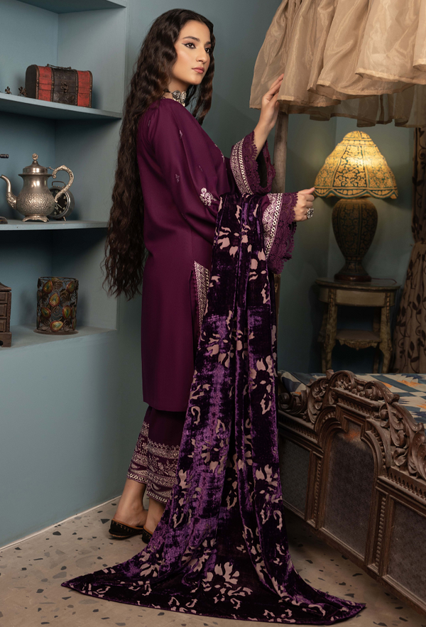 Humdum | Zouq 25 | D07 - by Libasekhas UK - Registered Vendor of : Humdum - 100% Original Designer Dress