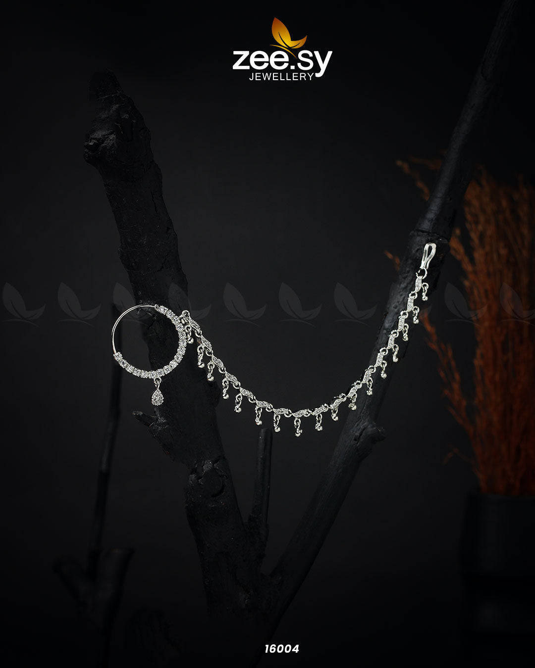 Traditional Nose Ring - by - Libasekhas UK - Registered Vendor of : Zeesy - 100% Original Designer Dresss