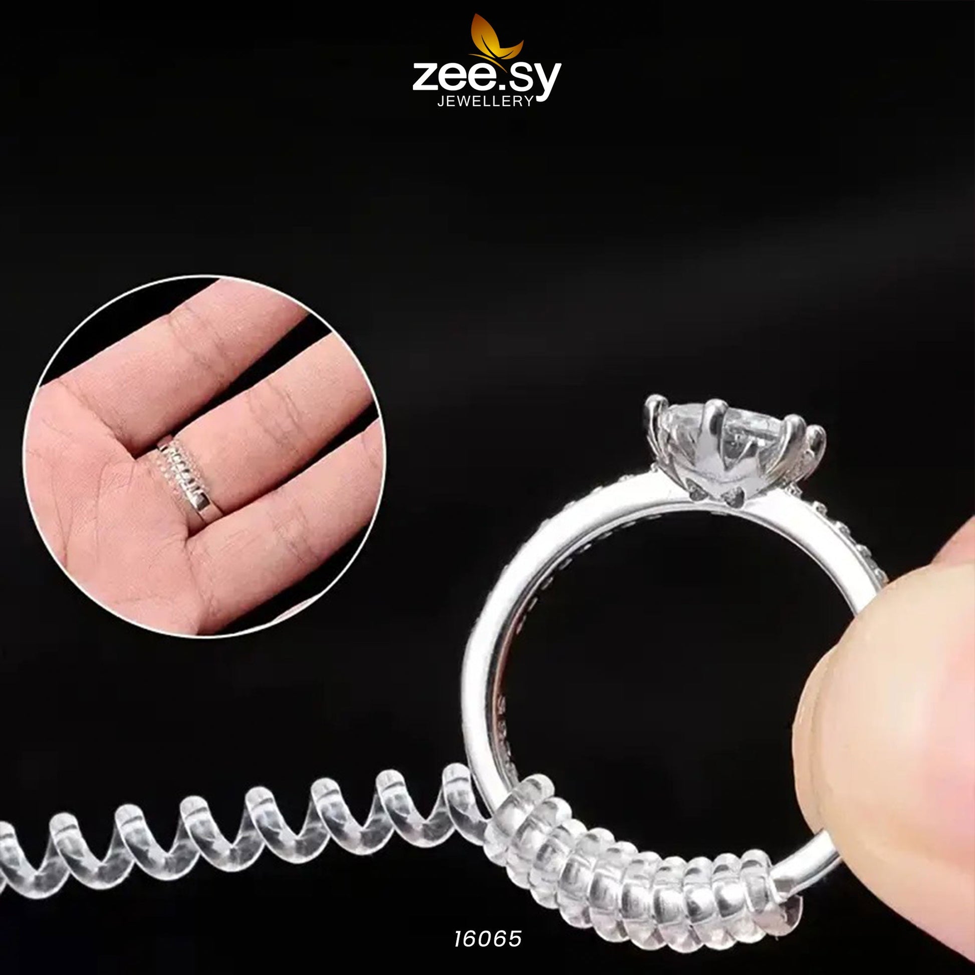 Ring Size Adjuster - by - Libasekhas UK - Registered Vendor of : Zeesy - 100% Original Designer Dresss