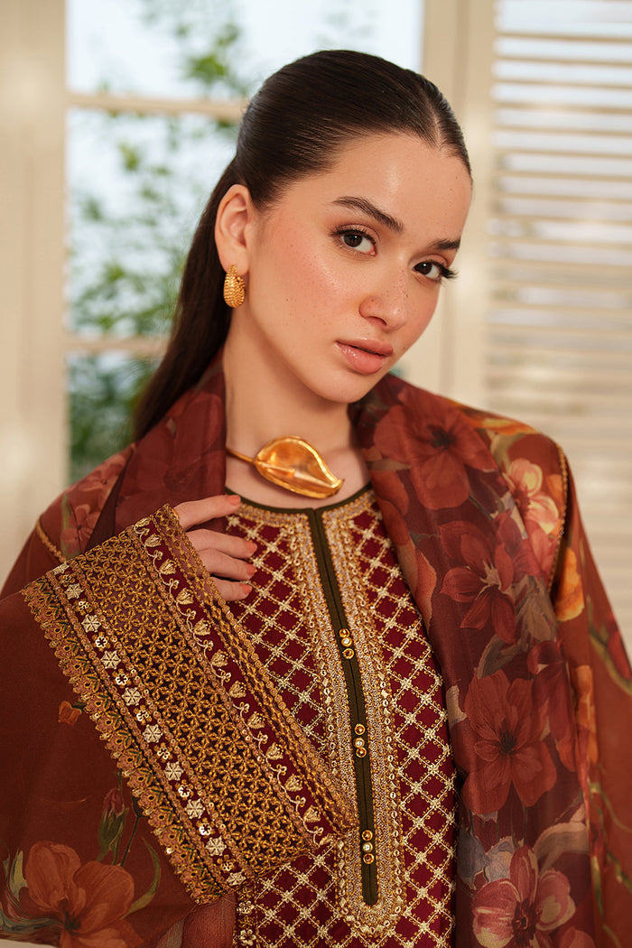 Baroque | Luxury Pret Summer | UF-4409 - by Libasekhas UK - Registered Vendor of : Baroque - 100% Original Designer Dress