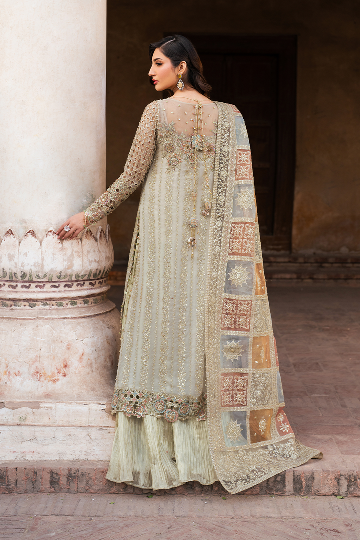 Iznik | Luxury Chiffon | ILC-02 - by - Libasekhas UK - Registered Vendor of : Iznik - 100% Original Designer Dresss