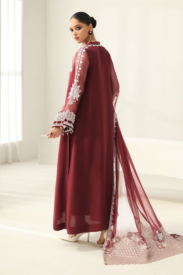Baroque | Luxury Pret 25 | EMBROIDERED CHIFFON PR-1160 - by Libasekhas UK - Registered Vendor of : Baroque - 100% Original Designer Dress