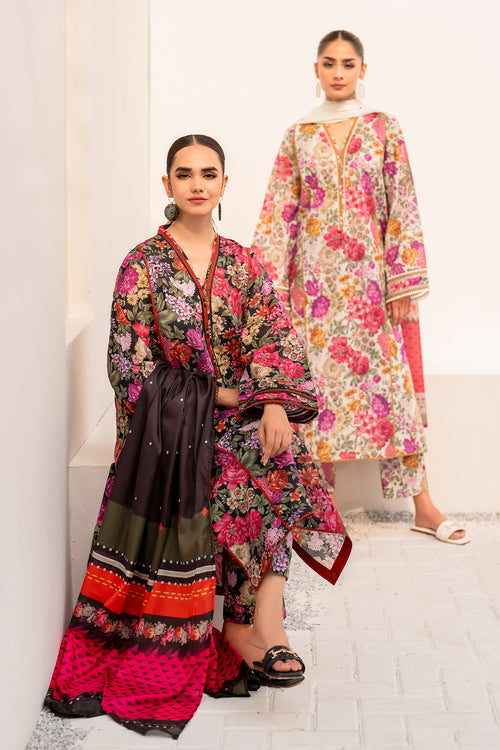 Baroque | Luxury Pret 24 | LAWN UF-667 - by - Libasekhas UK - Registered Vendor of : Baroque - 100% Original Designer Dresss
