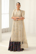 Baroque | Formals Collection | EMBROIDERED NET UF-4183 - by Libasekhas UK - Registered Vendor of : Baroque - 100% Original Designer Dress