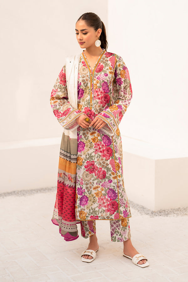 Baroque | Luxury Pret 24 | LAWN UF-667 - by - Libasekhas UK - Registered Vendor of : Baroque - 100% Original Designer Dresss