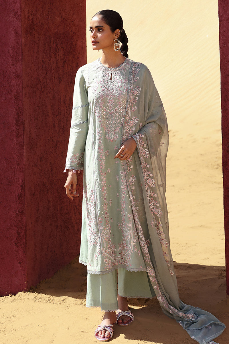Cross Stitch | Eid Lawn 24 | MYSTIC VERVE - by - Libasekhas UK - Registered Vendor of : Cross Stitch - 100% Original Designer Dresss