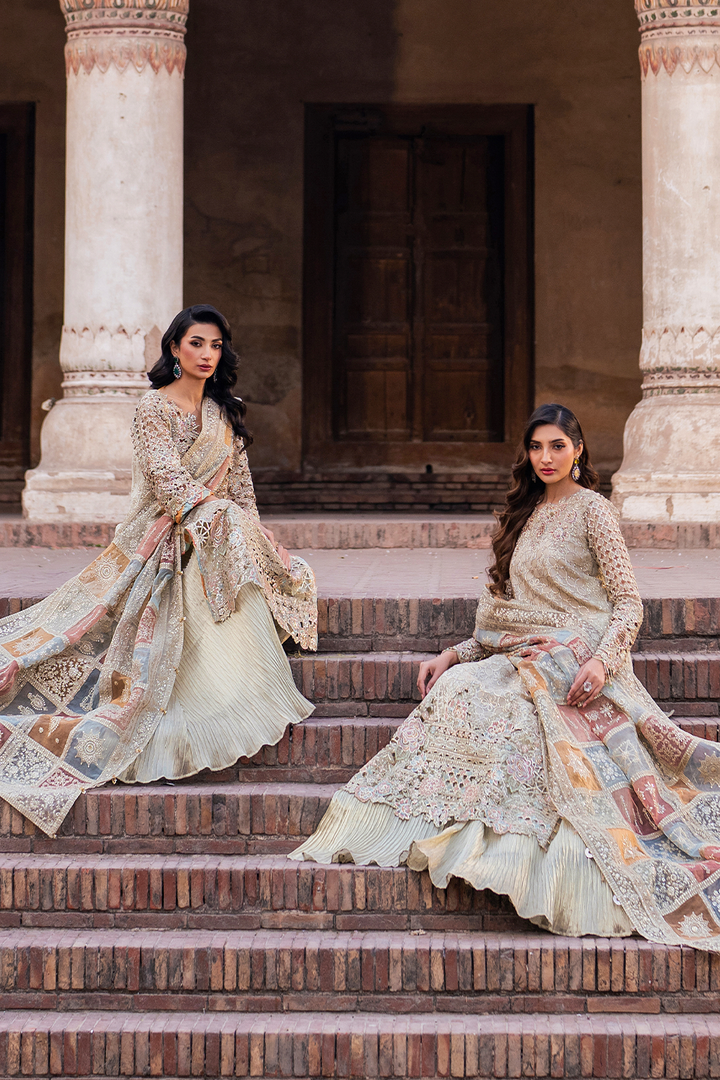 Iznik | Luxury Chiffon | ILC-02 - by - Libasekhas UK - Registered Vendor of : Iznik - 100% Original Designer Dresss