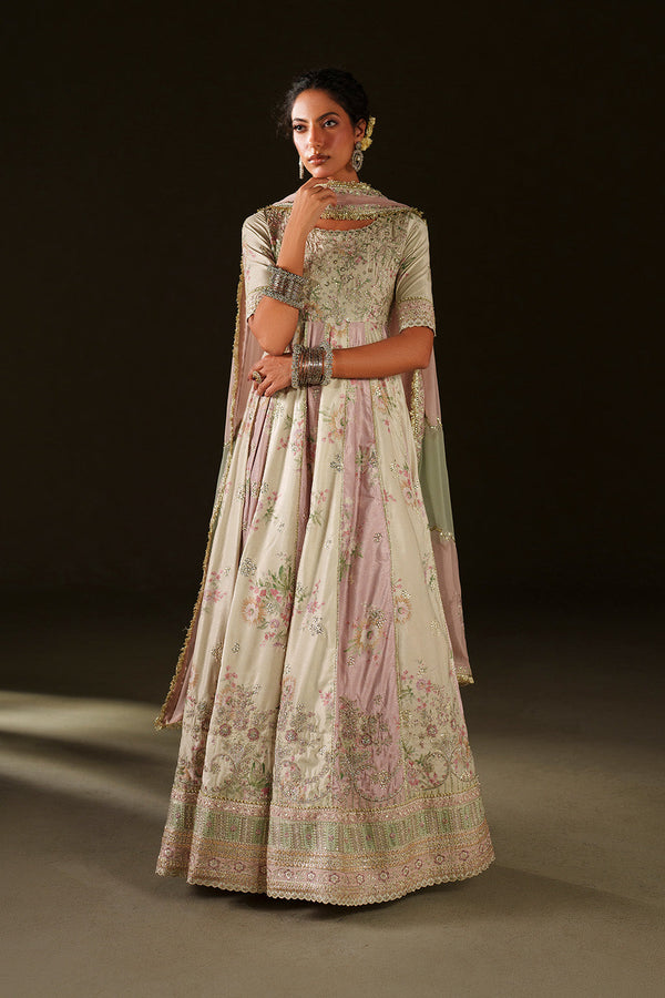 Iznik | Velvet 25 | IV-77 Embroidered Velvet - by Libasekhas UK - Registered Vendor of : Iznik - 100% Original Designer Dress