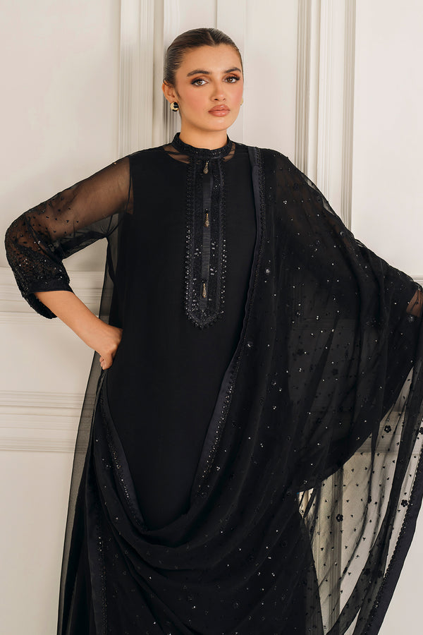 Baroque | Luxury Pret 25 | EMBROIDERED CHIFFON PR-1134 - by Libasekhas UK - Registered Vendor of : Baroque - 100% Original Designer Dress