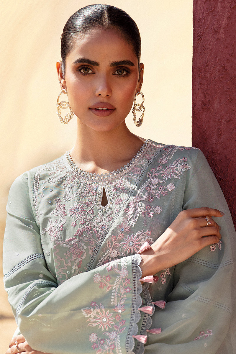 Cross Stitch | Eid Lawn 24 | MYSTIC VERVE - by - Libasekhas UK - Registered Vendor of : Cross Stitch - 100% Original Designer Dresss