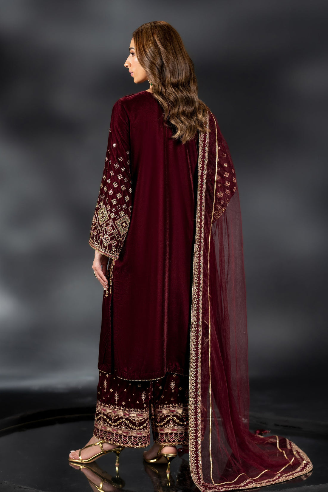 Naqshi | Makhmal 24 | MAHYM - by - Libasekhas UK - Registered Vendor of : Naqshi - 100% Original Designer Dresss