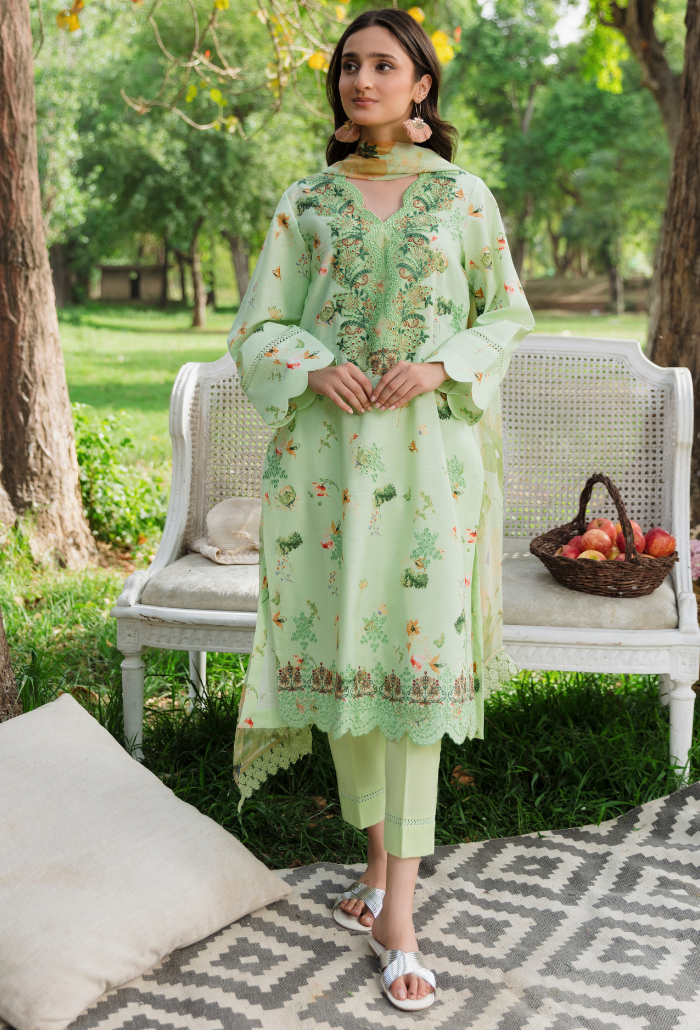Hum Dum | Summer Breeze 25 | D02 - by - Libasekhas UK - Registered Vendor of : Hum Dum - 100% Original Designer Dresss