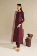 Iznik | Winter Chapter 25 | UE-590 Printed Khaddar - by Libasekhas UK - Registered Vendor of : Iznik - 100% Original Designer Dress