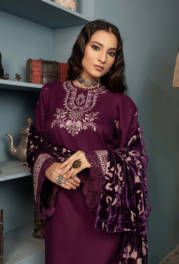 Humdum | Zouq 25 | D07 - by Libasekhas UK - Registered Vendor of : Humdum - 100% Original Designer Dress