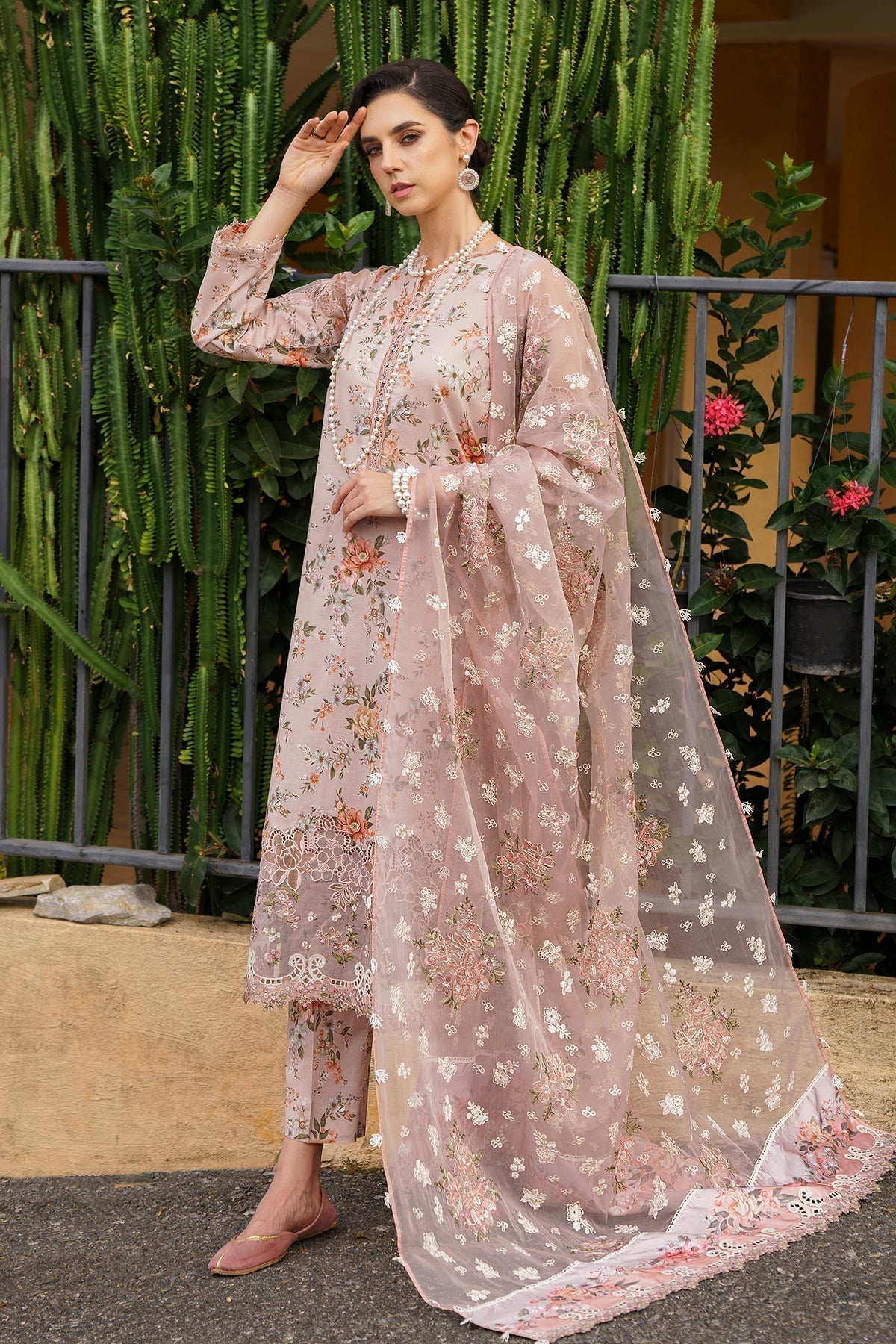 Baroque | Luxury Pret 24 | LAWN UF-585 - by - Libasekhas UK - Registered Vendor of : Baroque - 100% Original Designer Dresss