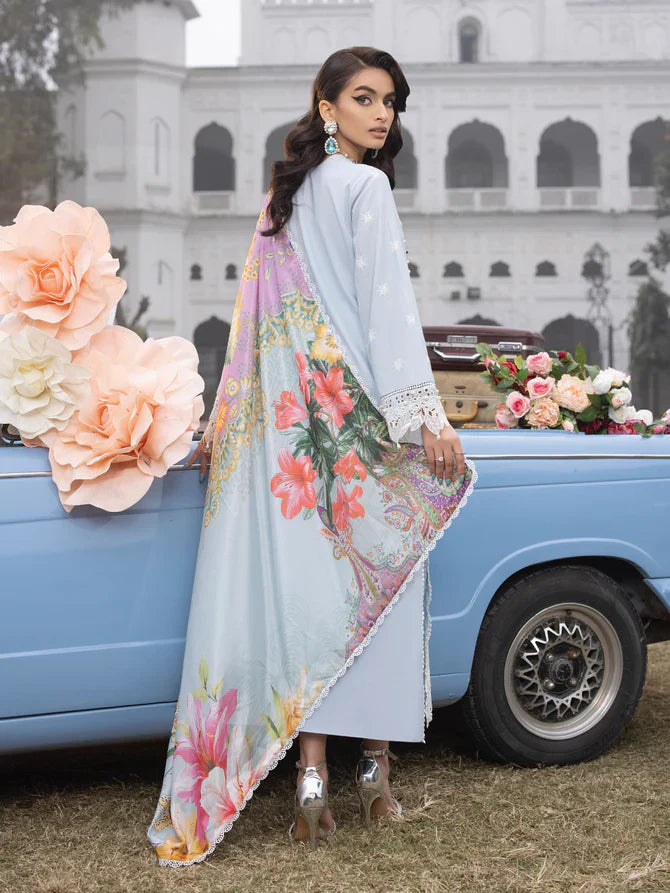 Faiza Faisal | Maya Luxury Lawn | Anja - by - Libasekhas UK - Registered Vendor of : Faiza Faisal - 100% Original Designer Dresss