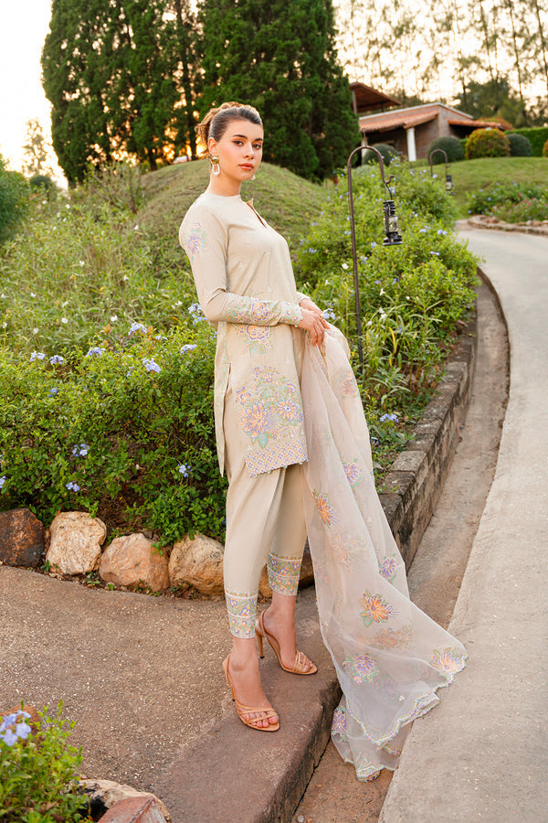 Enzo | Leia Silk Pret | Iris - by - Libasekhas UK - Registered Vendor of : Enzo - 100% Original Designer Dresss