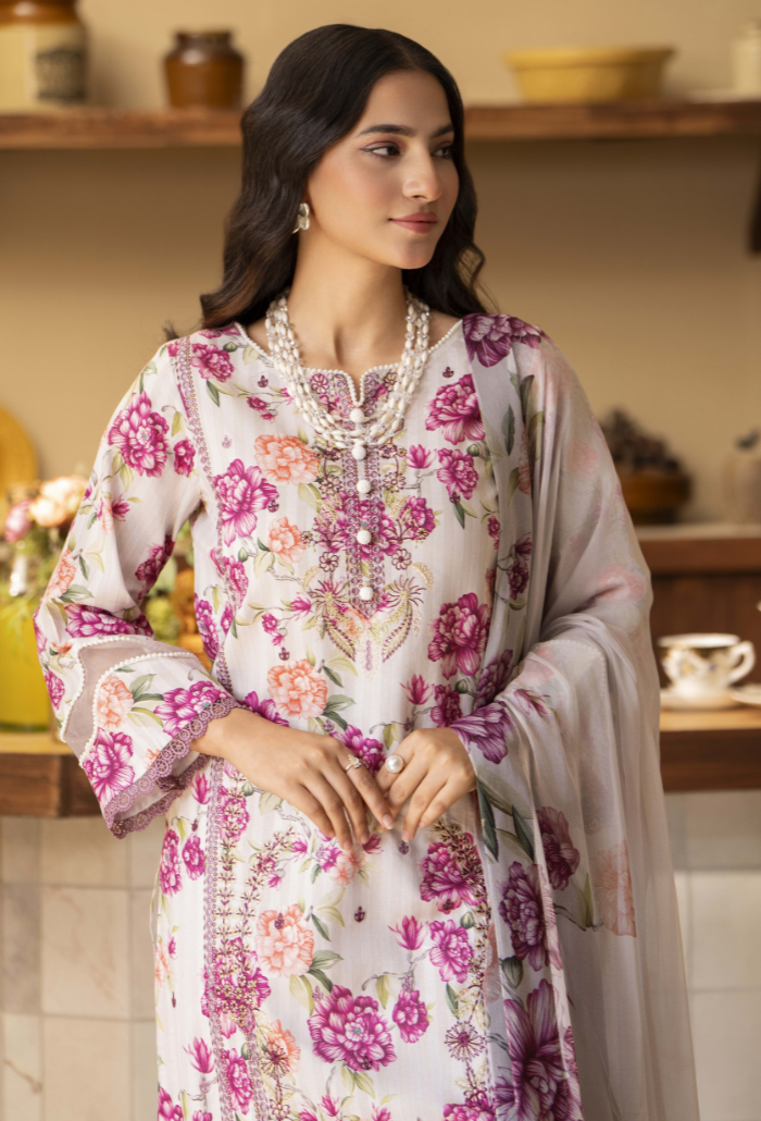 Humdum | Senora Lawn 25 | Senora - D10 - by - Libasekhas UK - Registered Vendor of : Humdum - 100% Original Designer Dresss
