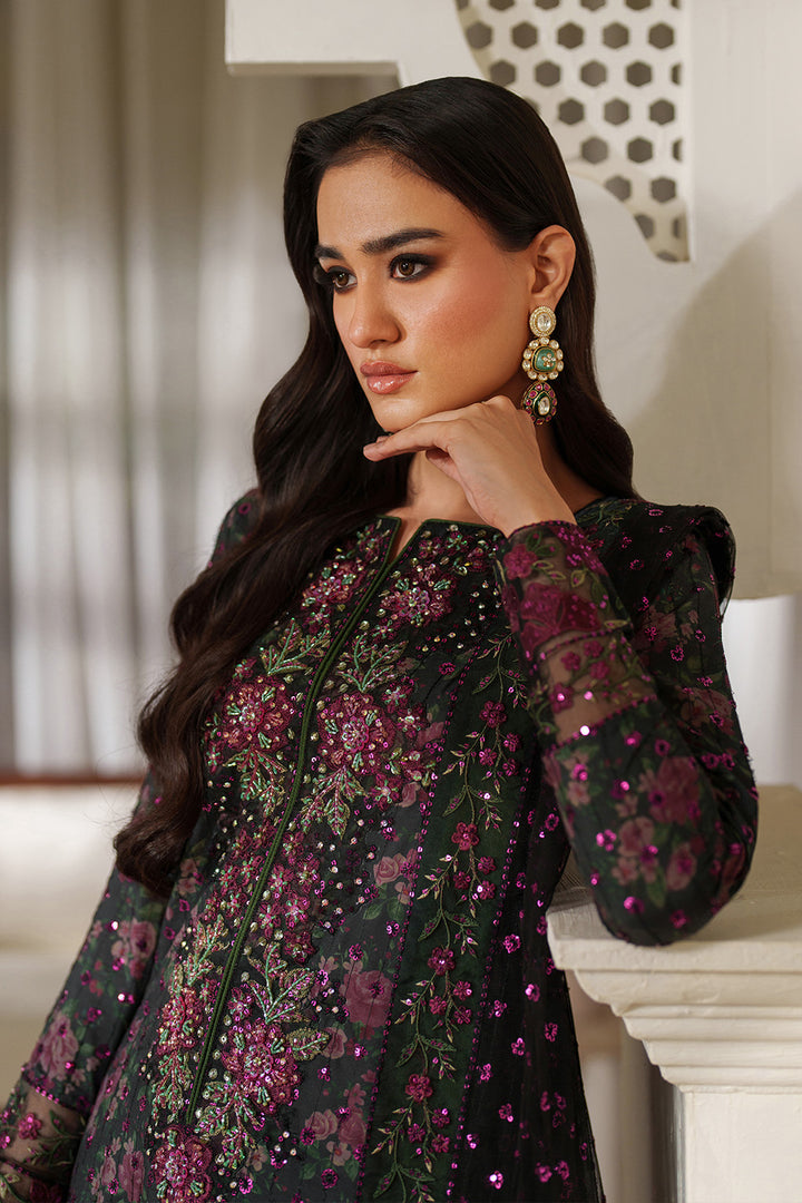 Iznik | Printed Formals | UE-537 - by Libasekhas UK - Registered Vendor of : Iznik - 100% Original Designer Dress