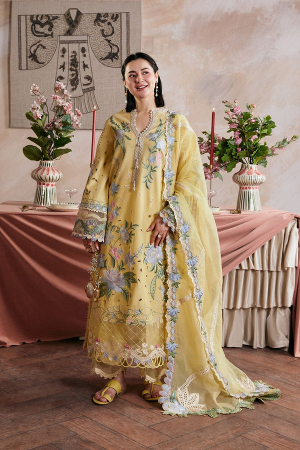 Maryam Hussain | Luxury Lawn 26 Vol 2 | Hamna - by Libasekhas UK - Registered Vendor of : Maryam Hussain - 100% Original Designer Dress
