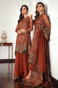 Jazmin | Formals Collection | NET UN-4018 - by - Libasekhas UK - Registered Vendor of : Jazmin - 100% Original Designer Dresss
